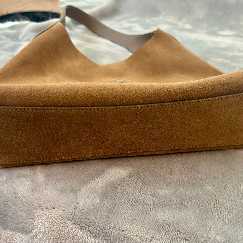Coach Brooklyn 28 Tan Suede - Picture 9 of 14